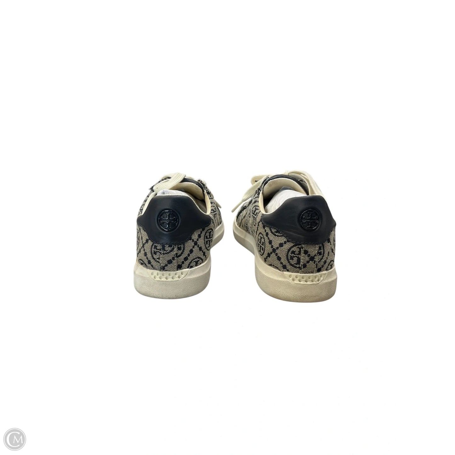 Shoes Designer By Tory Burch In Blue & Grey, Size: 7