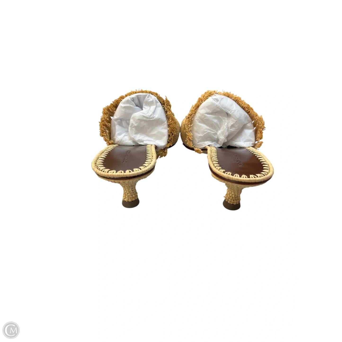 Sandals Designer By Tory Burch In Tan, Size: 6