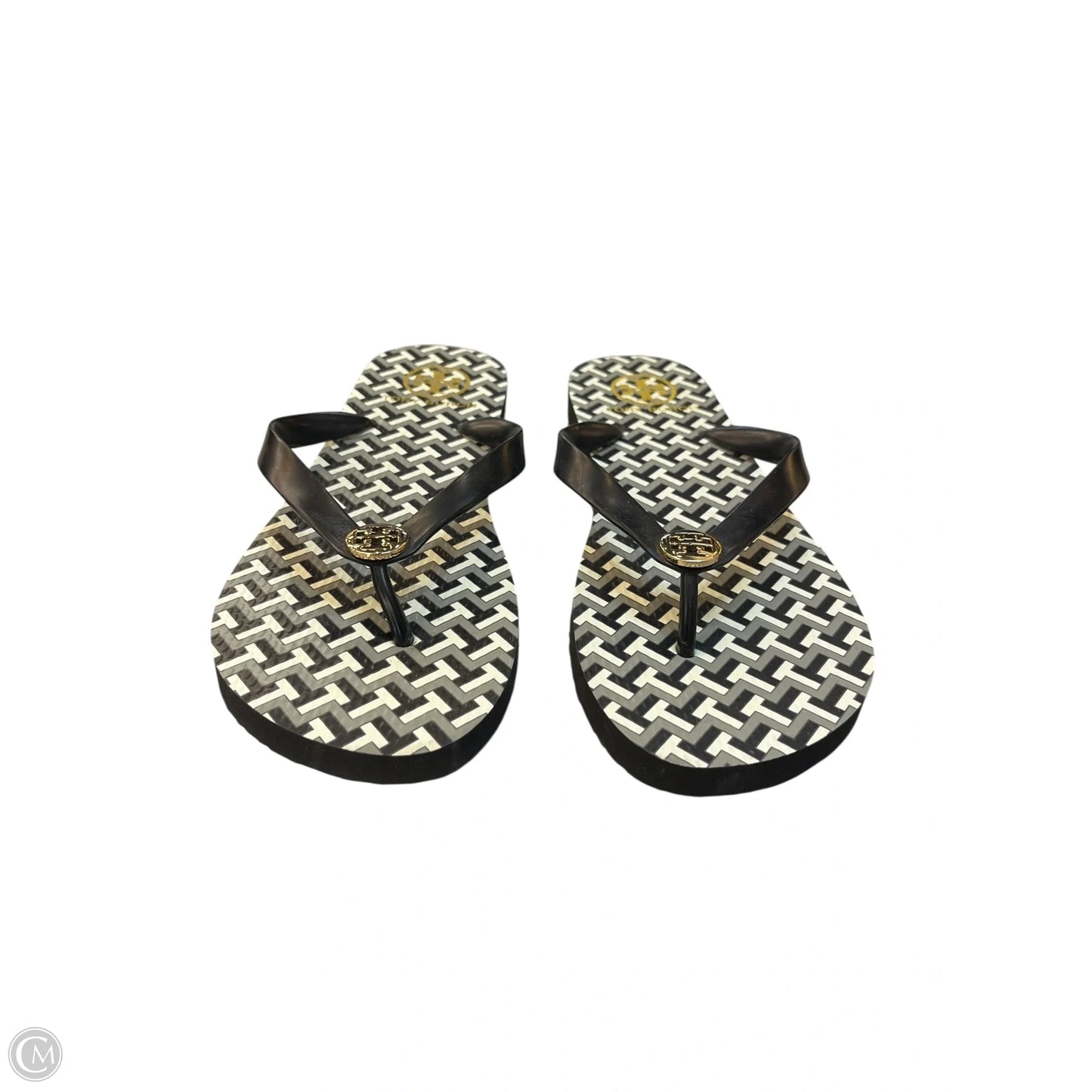 Sandals Designer By Tory Burch In Black, Size: 9