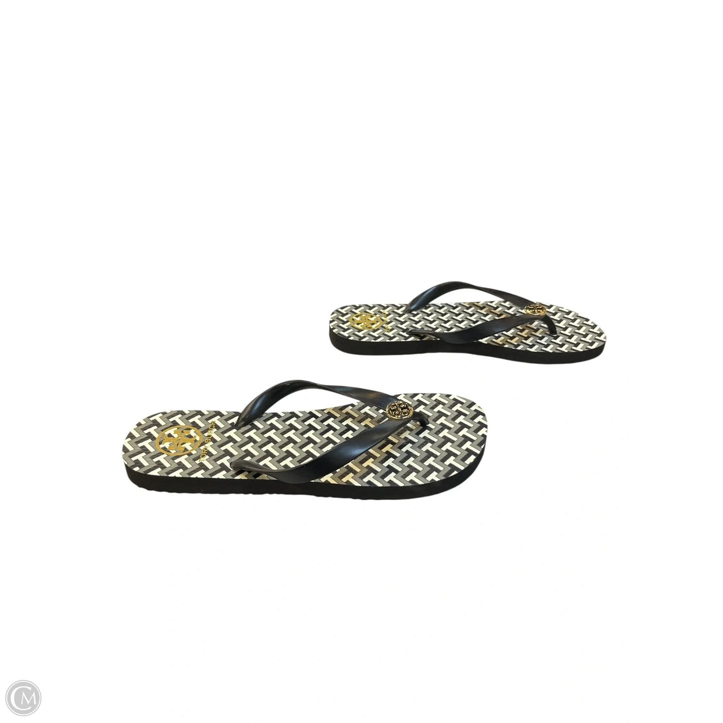 Sandals Designer By Tory Burch In Black, Size: 9