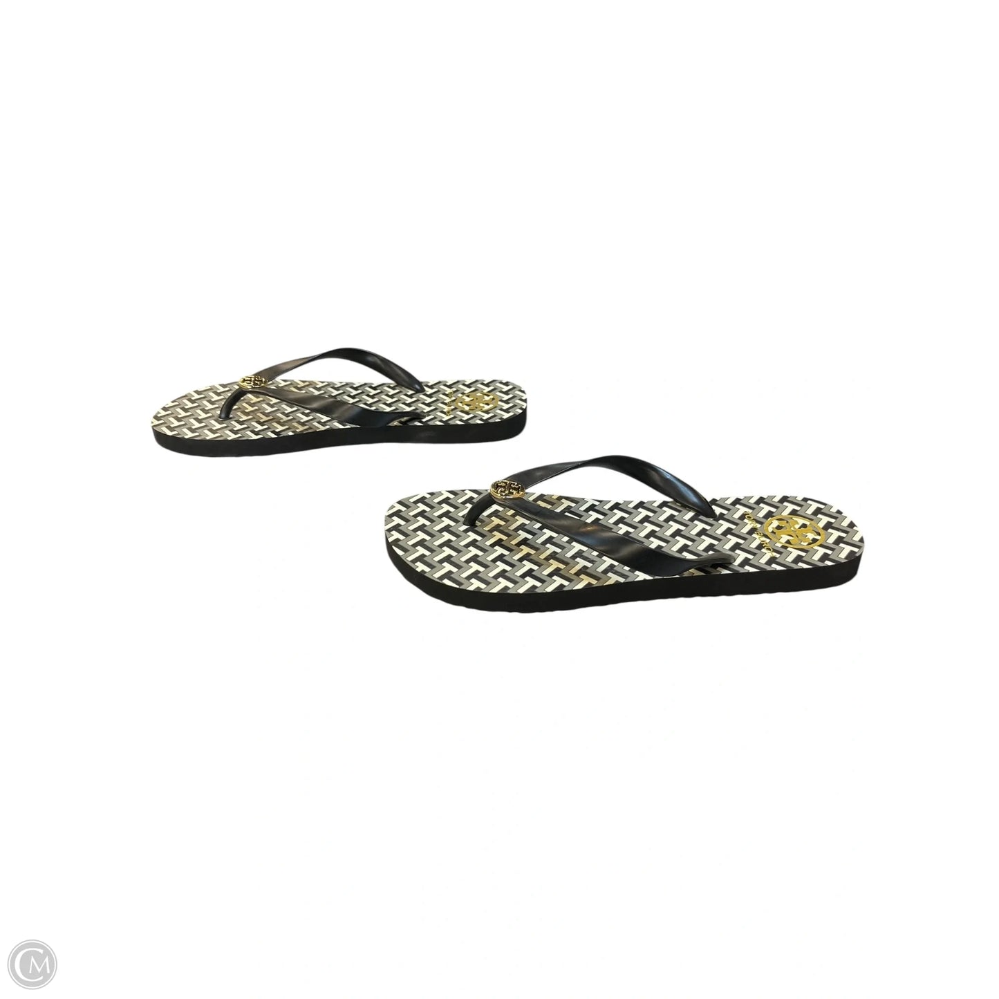 Sandals Designer By Tory Burch In Black, Size: 9
