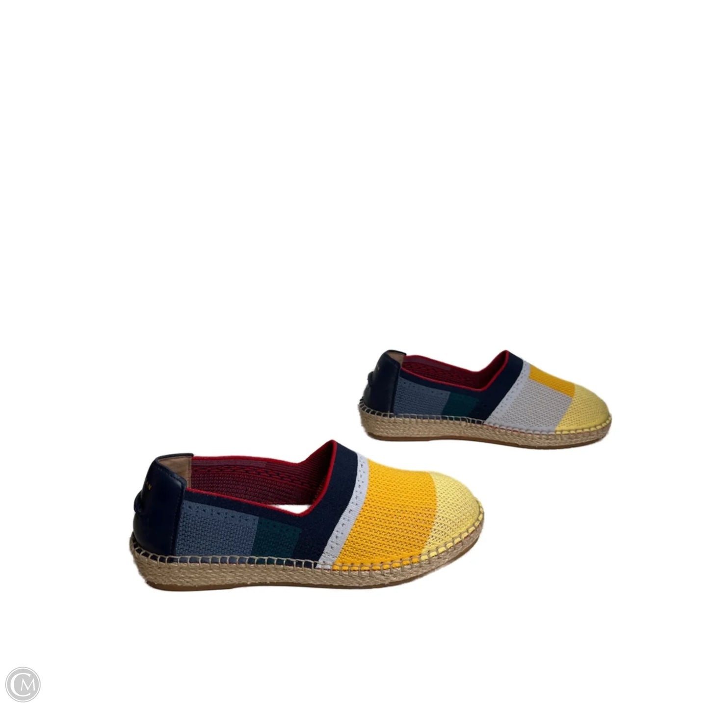 Shoes Flats By Cole-haan In Blue & Yellow, Size: 10