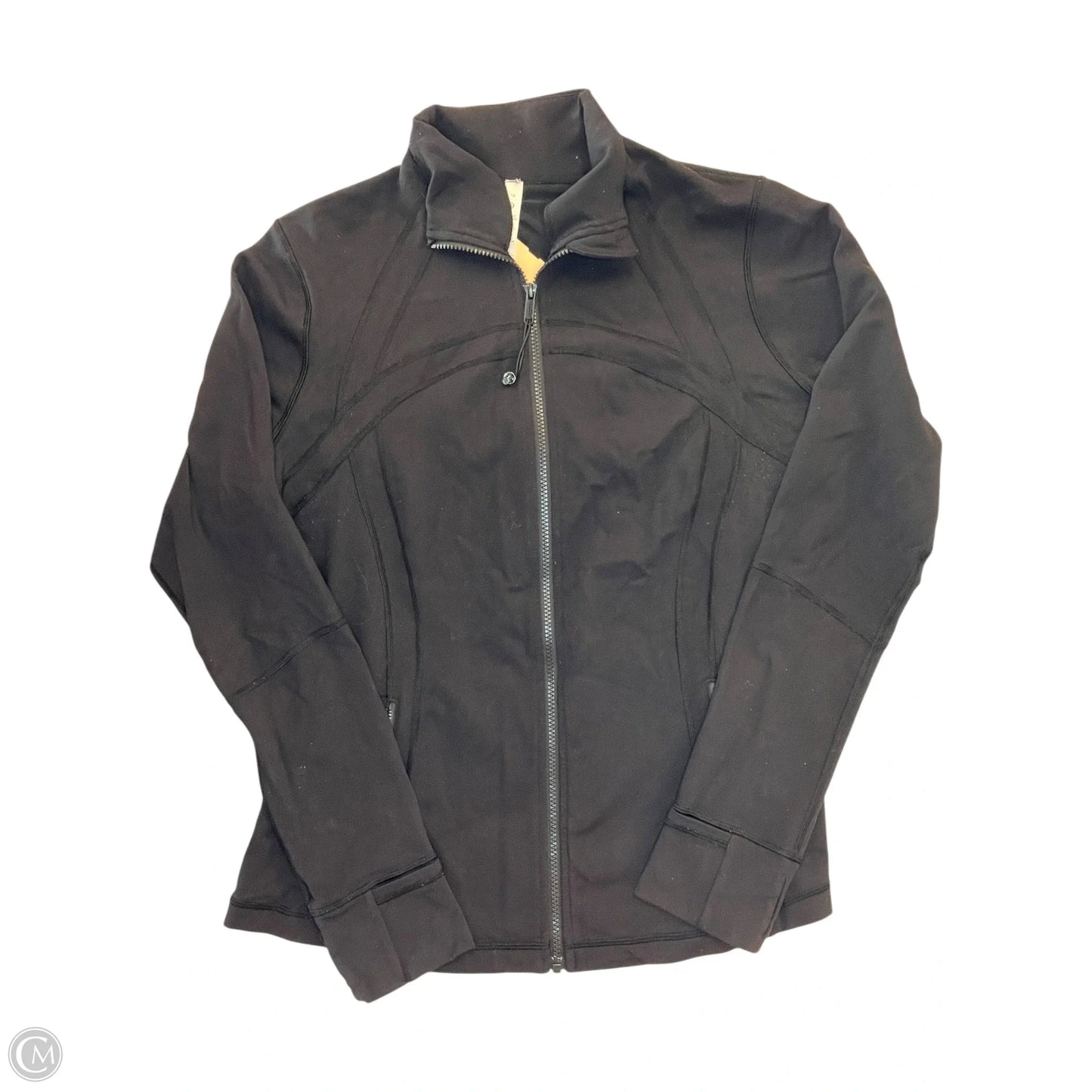 Athletic Jacket By Lululemon In Black, Size: Xxl