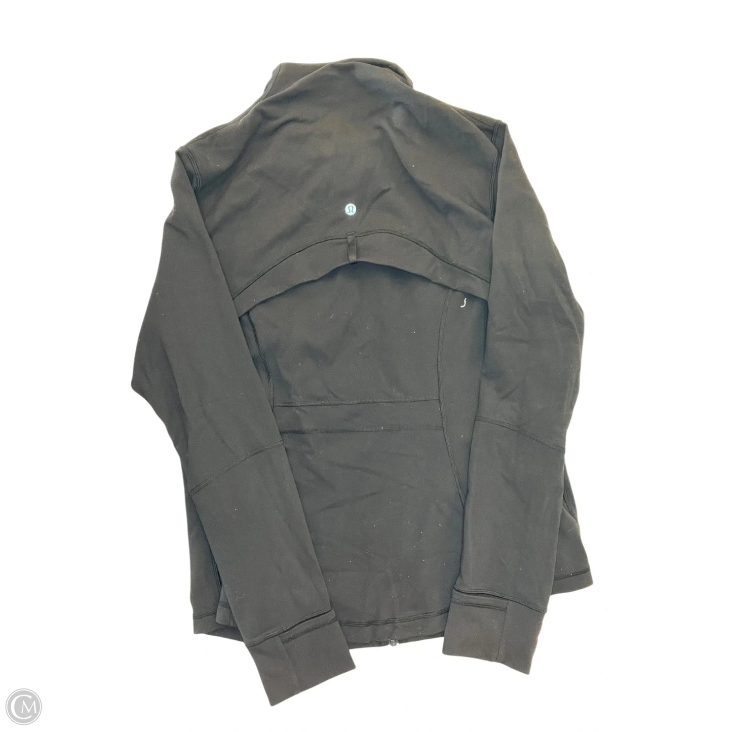 Athletic Jacket By Lululemon In Black, Size: Xxl