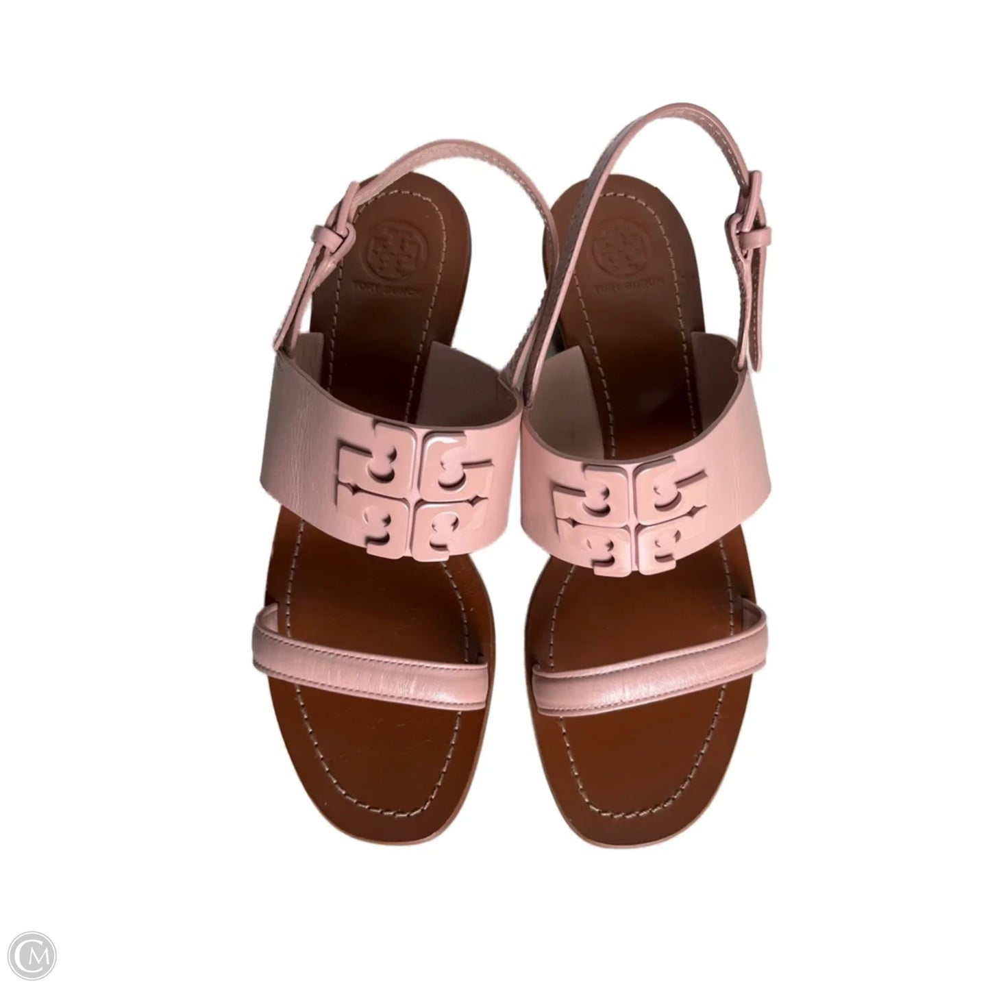 Sandals Designer By Tory Burch In Pink, Size: 8.5