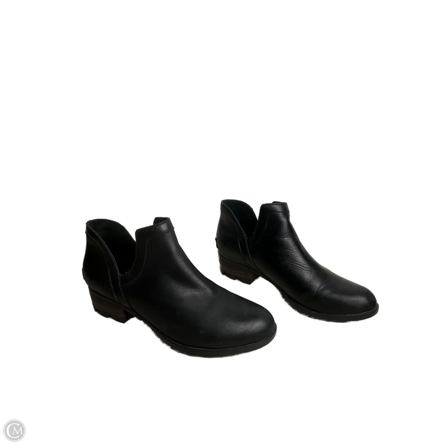 Boots Ankle Flats By Sorel In Black, Size: 10.5