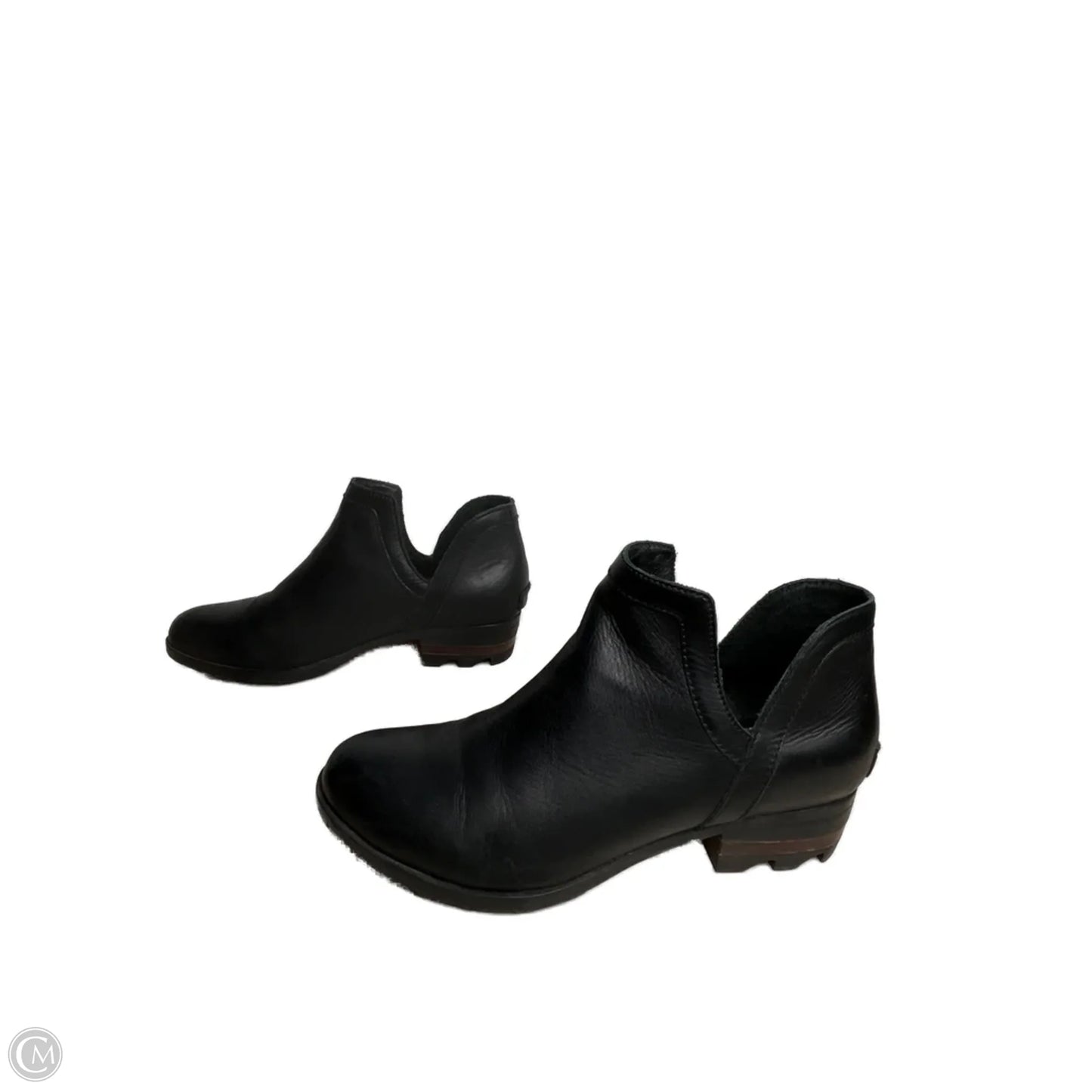 Boots Ankle Flats By Sorel In Black, Size: 10.5