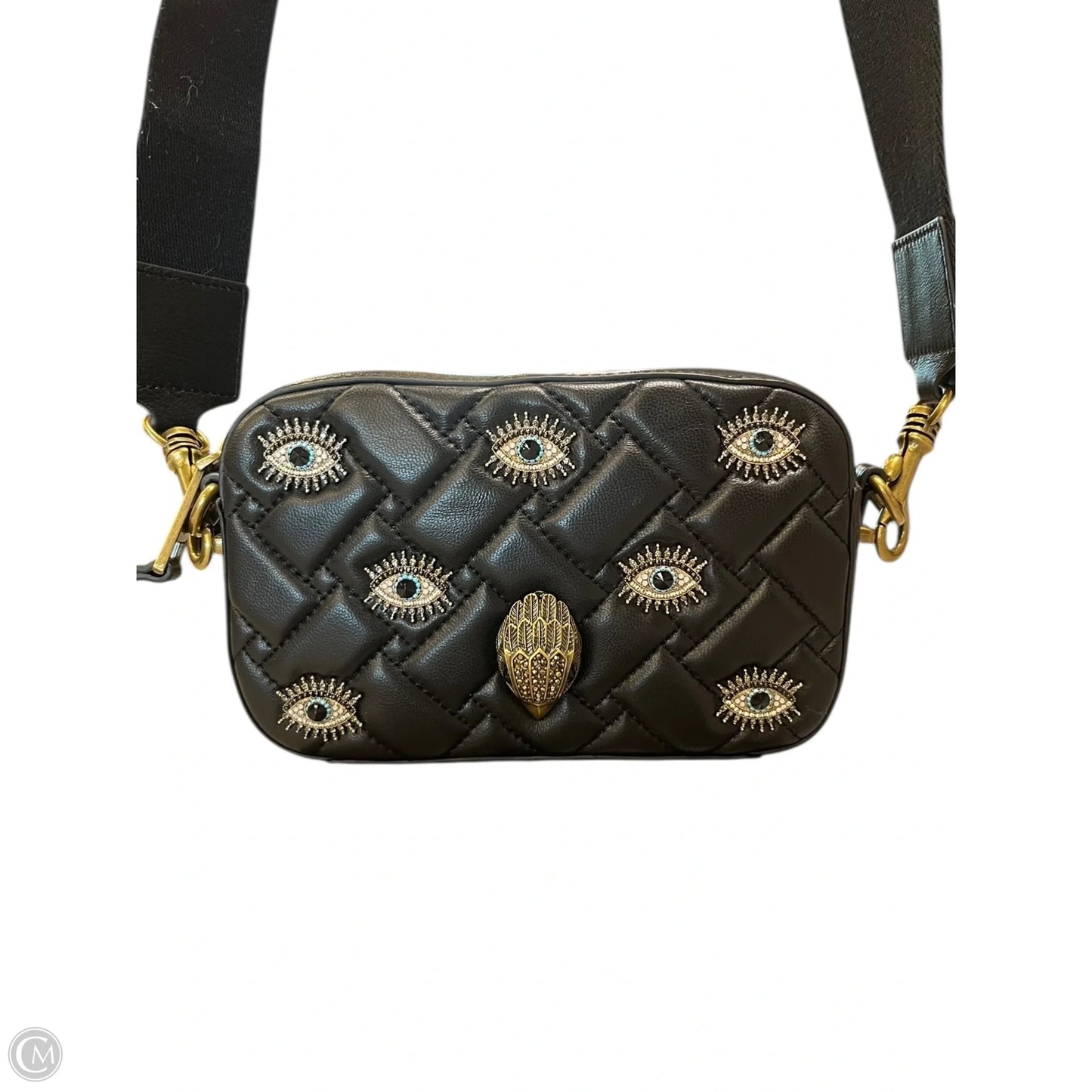 Crossbody Leather By Kurt Geiger London, Size: Small