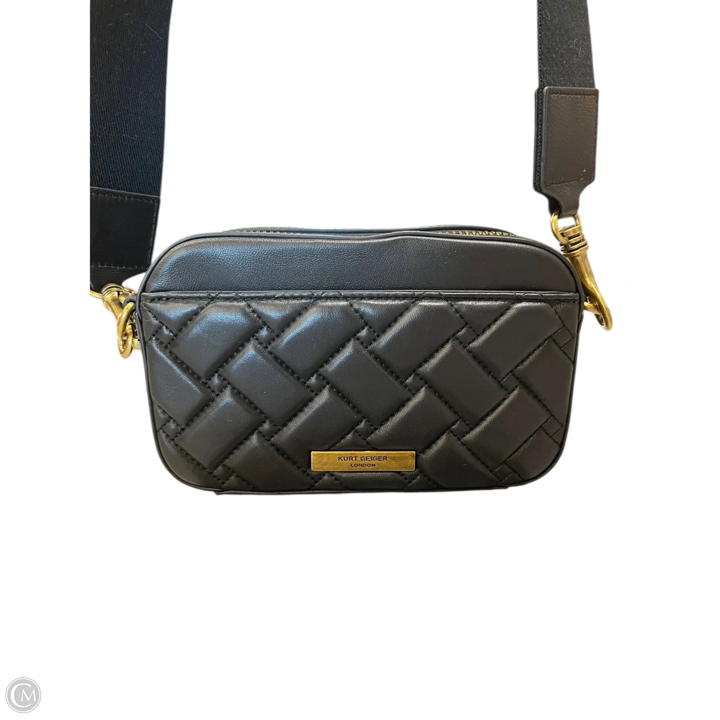 Crossbody Leather By Kurt Geiger London, Size: Small