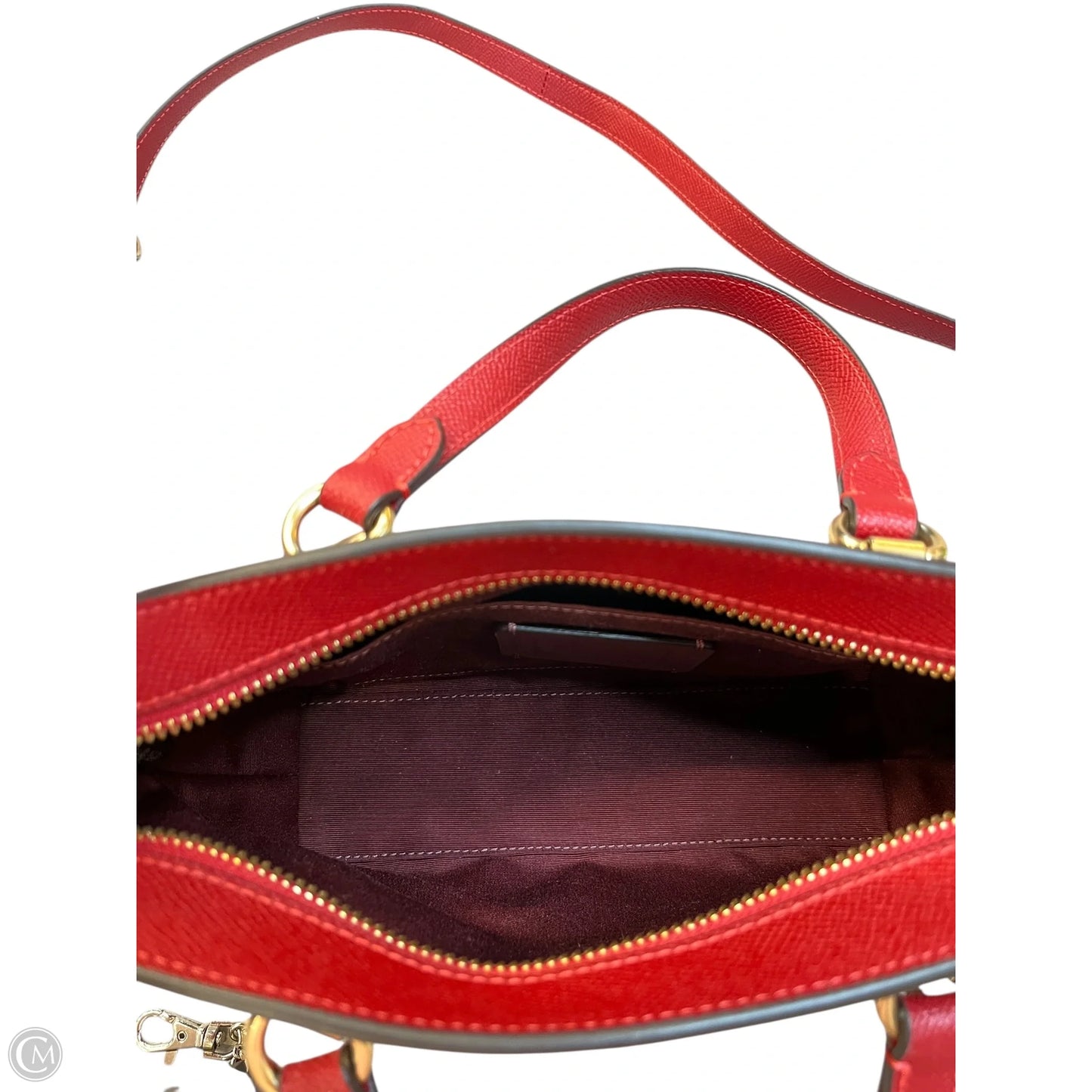 Crossbody Designer By Coach, Size: Small