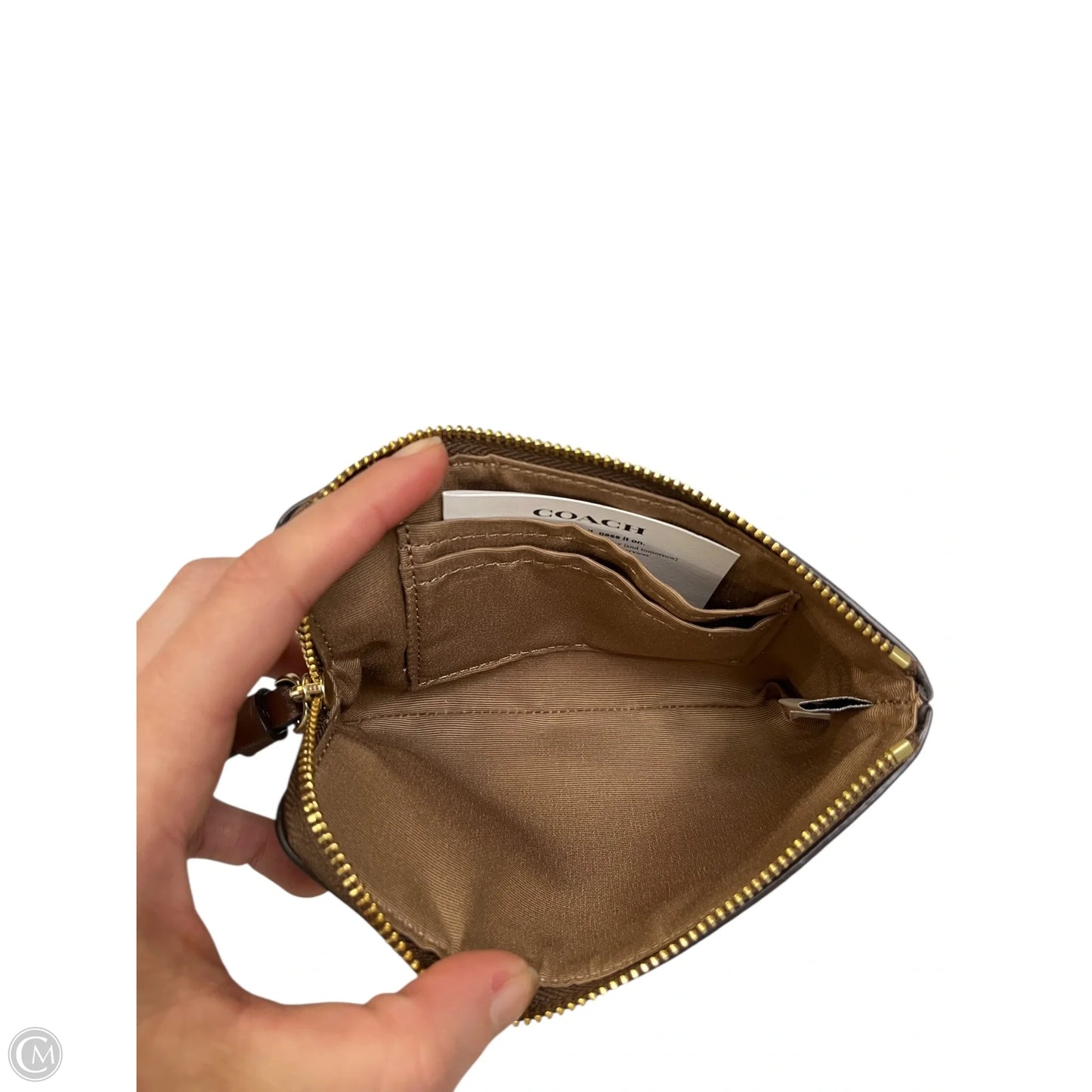 Wristlet Designer By Coach, Size: Small