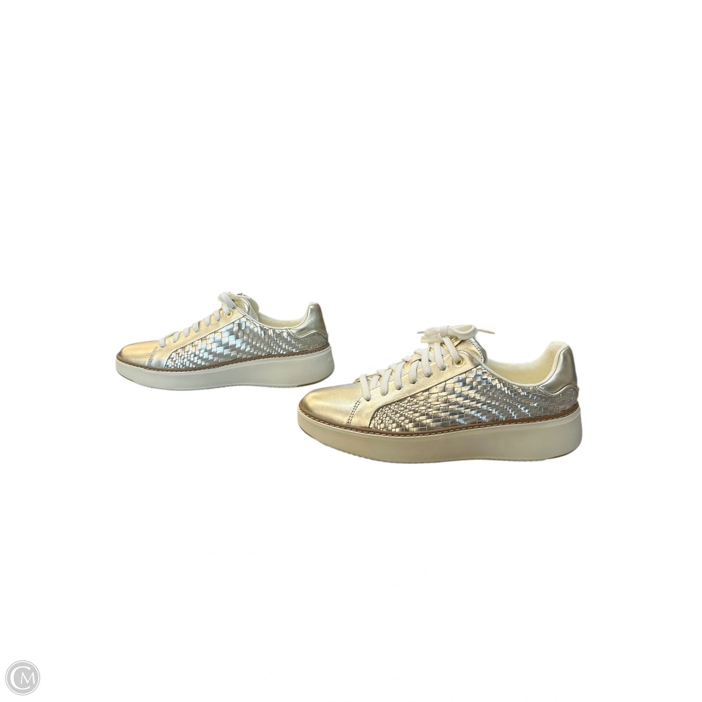 Shoes Sneakers By Cole-haan In Gold, Size: 8.5