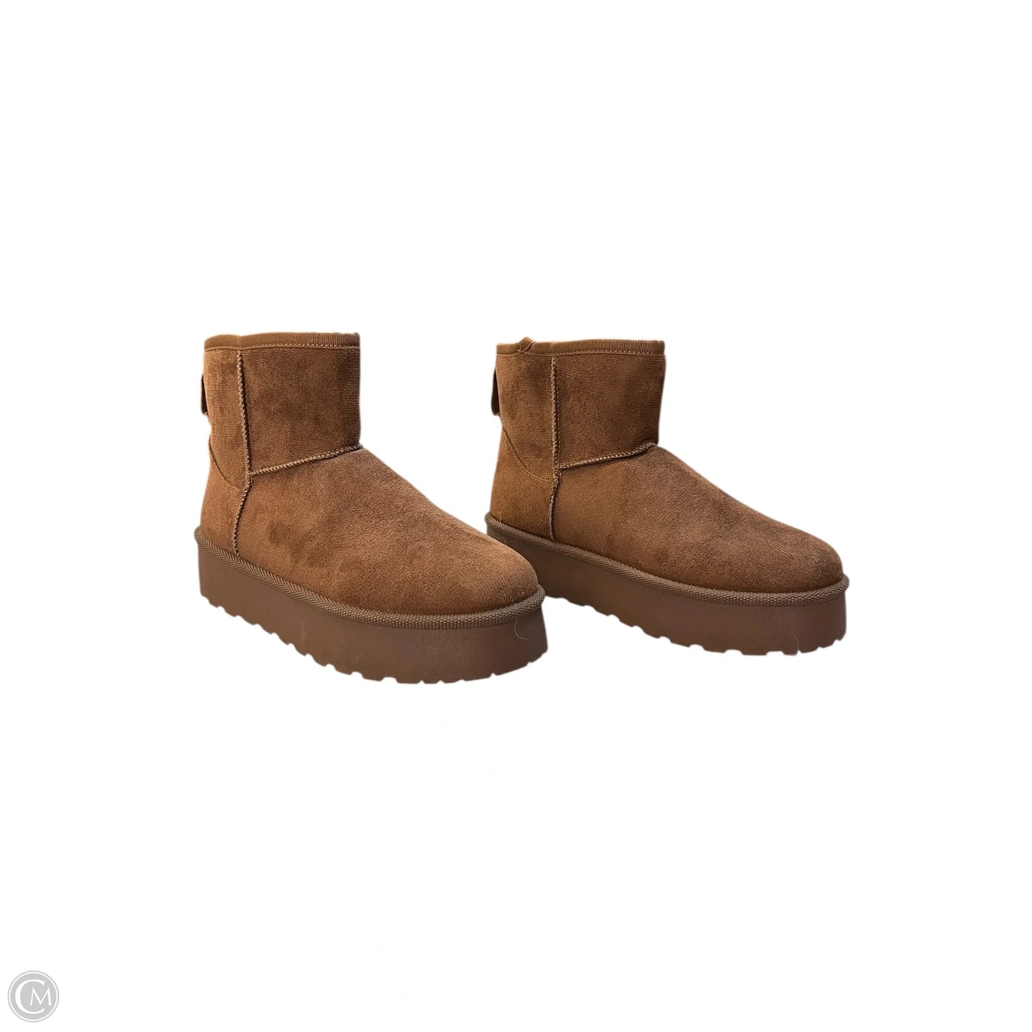 Boots Snow By Forever In Brown, Size: 8.5