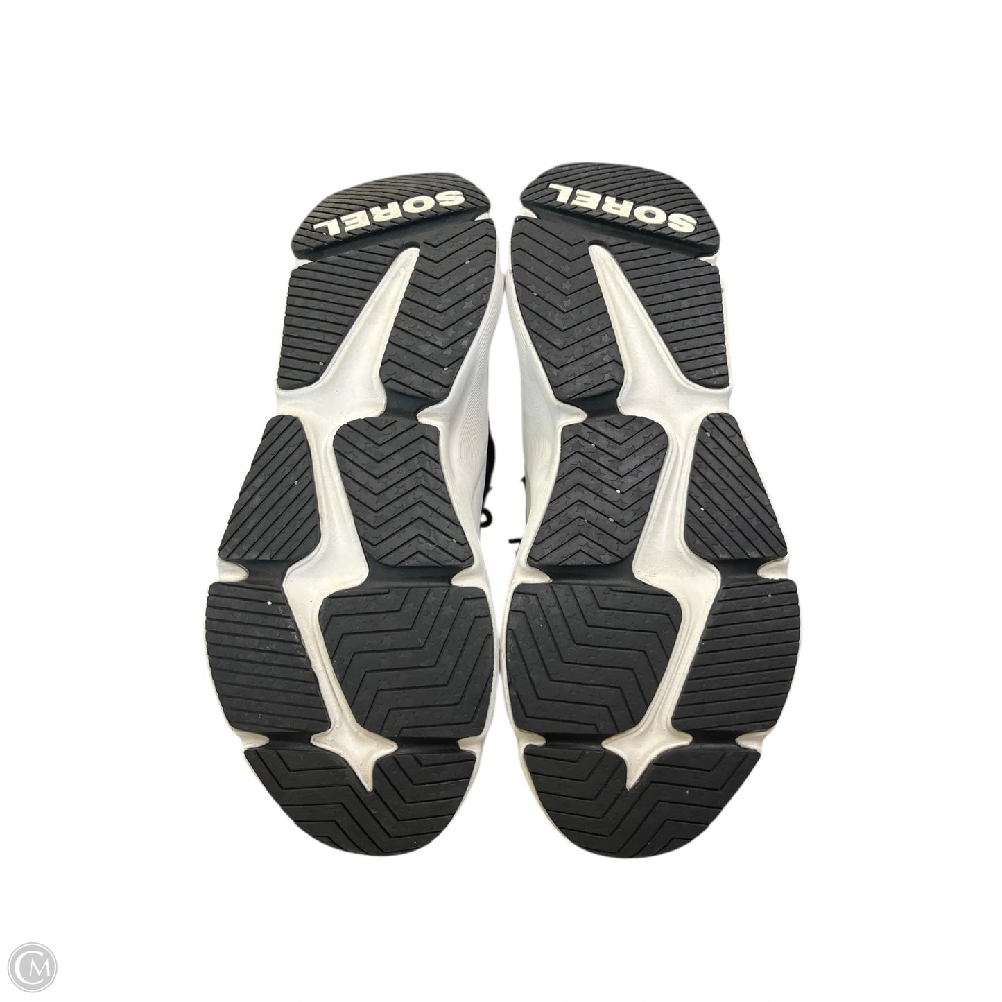 Shoes Sneakers By Sorel In Black & Grey, Size: 7.5