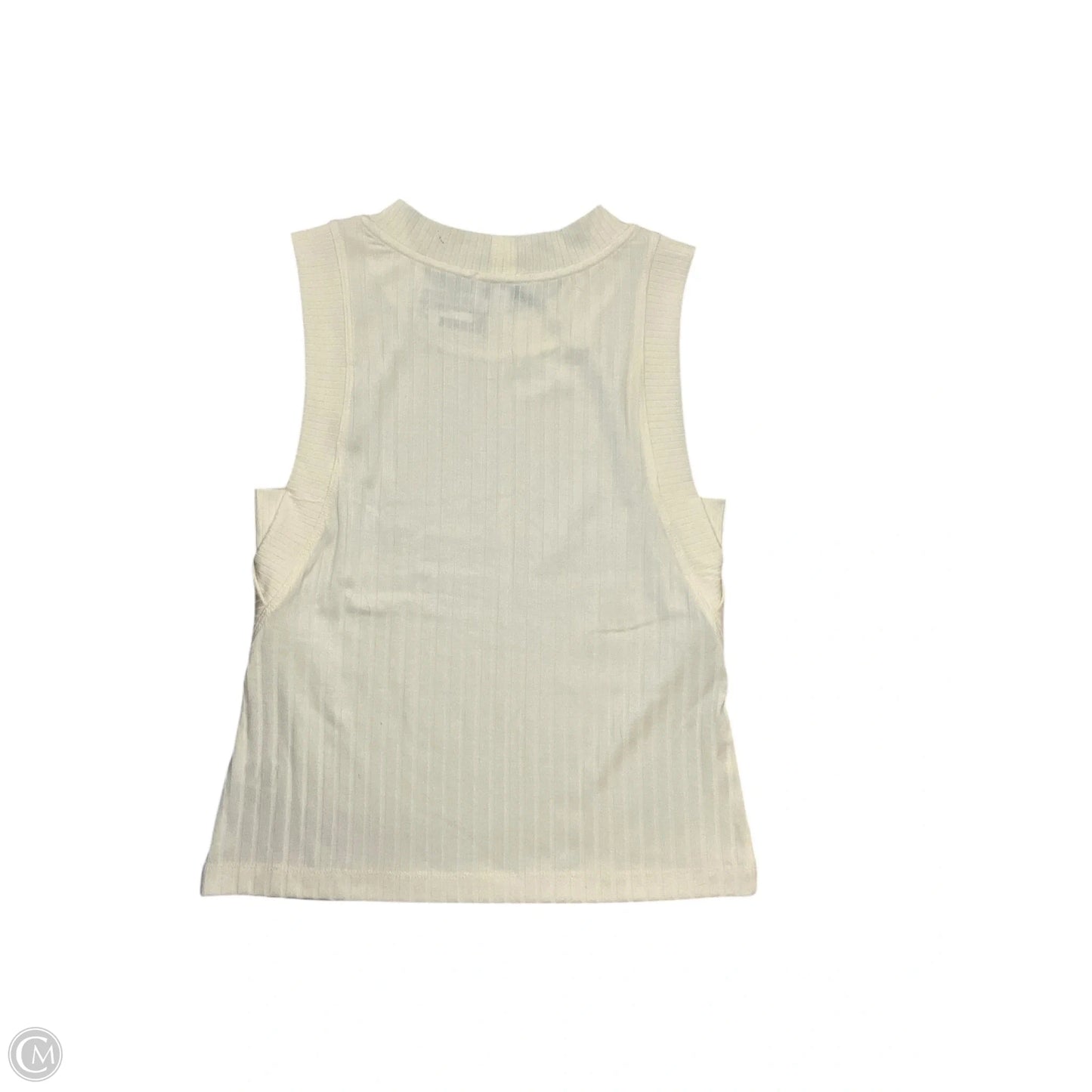 Top Sleeveless By Evereve In Cream, Size: Xs