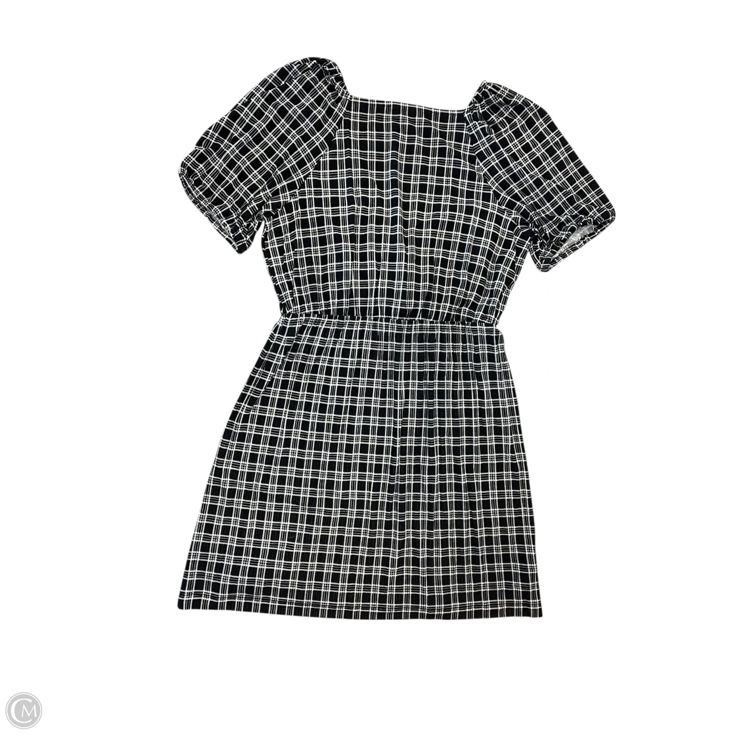 Dress Casual Short By Loft In Black & White, Size: M