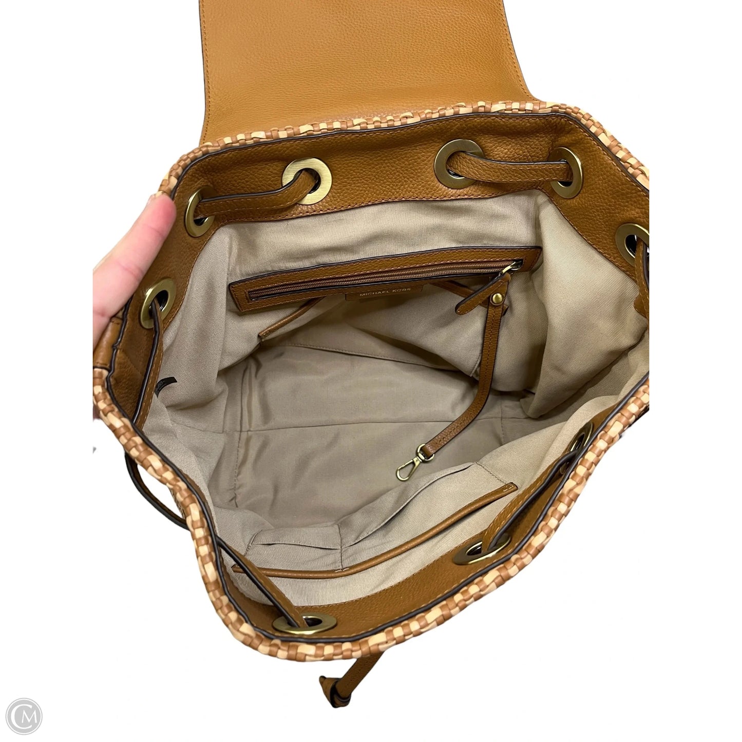 Backpack Designer By Michael Kors, Size: Large