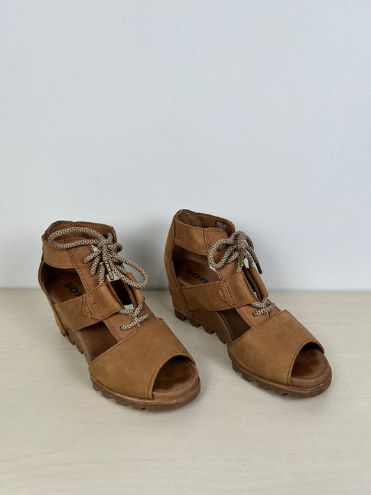 Sandals Heels Wedge By Sorel  Size: 8.5