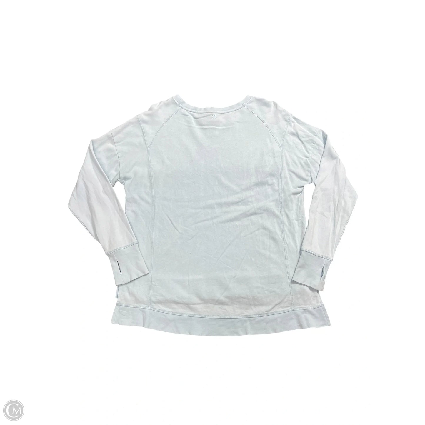 Athletic Top Long Sleeve Crewneck By Sweaty Betty In Blue, Size: S