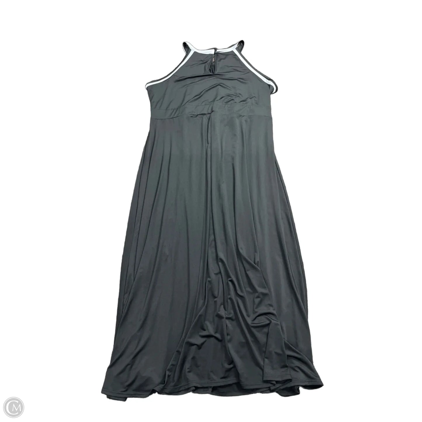 Dress Party Long By Clothes Mentor In Black, Size: 3x