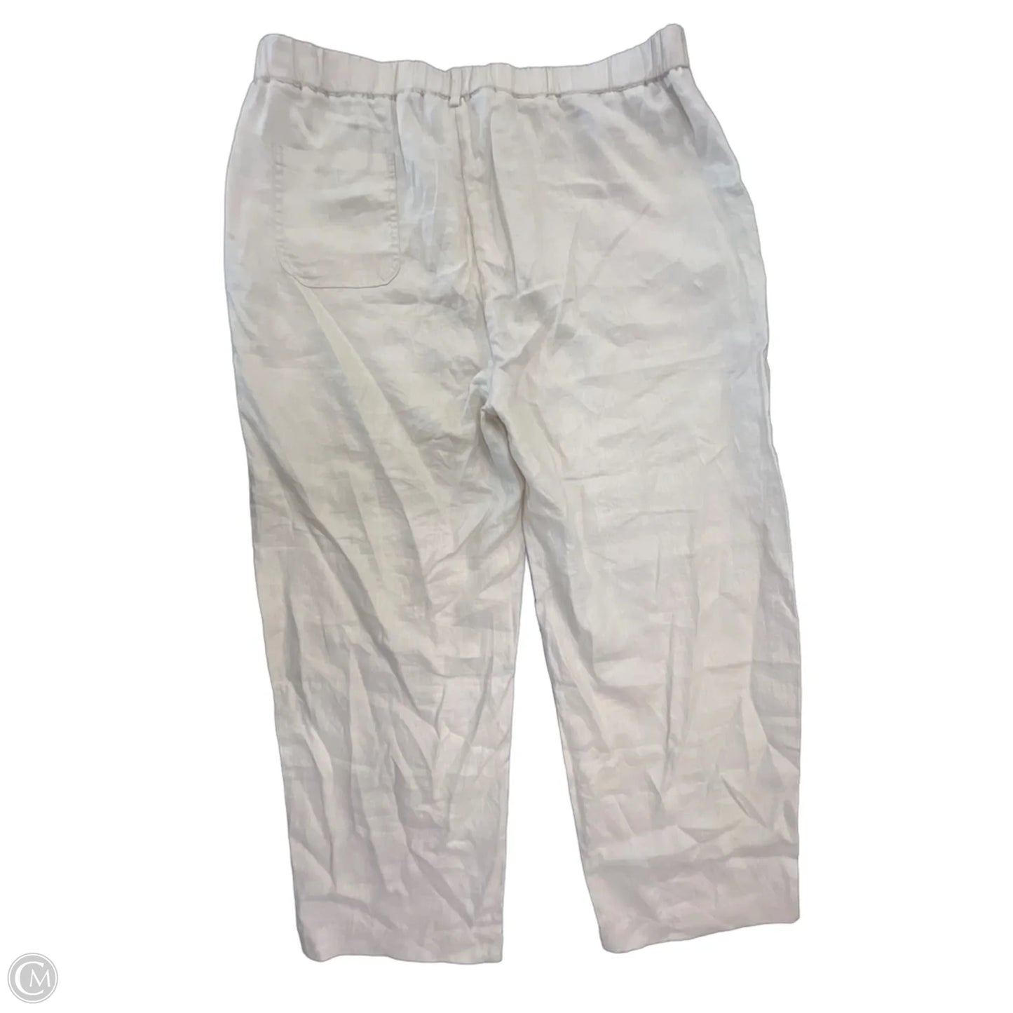 Pants Linen By Quince In Tan, Size: Xl