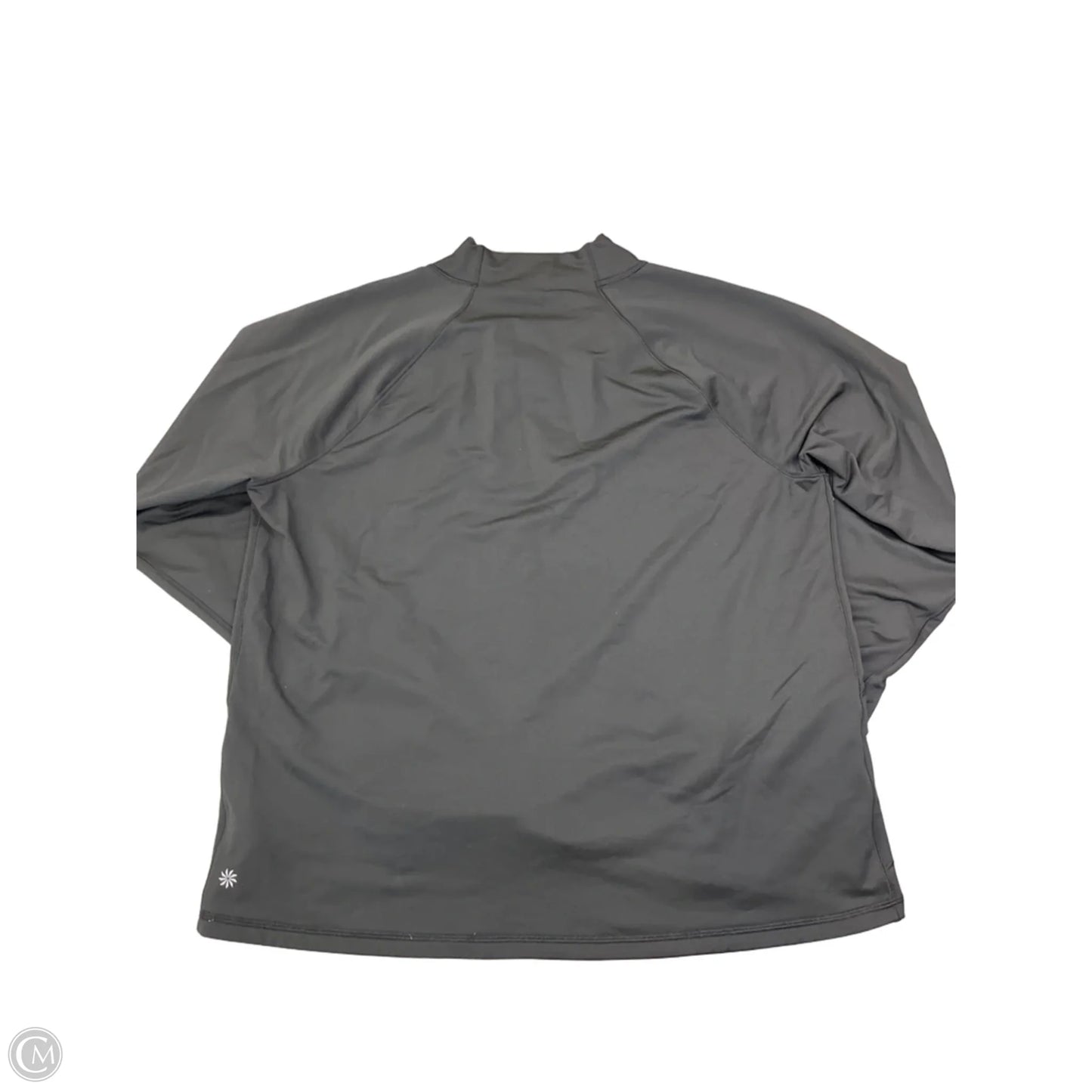 Athletic Top Long Sleeve Crewneck By Athleta In Black, Size: Xl