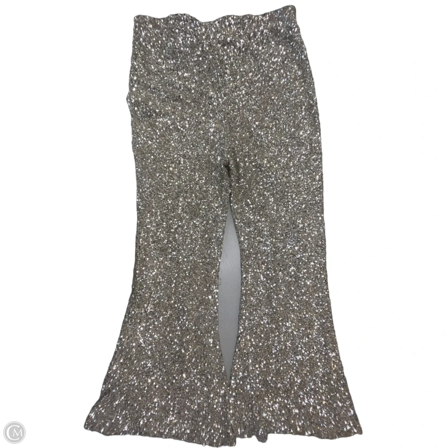 Pants Wide Leg By Express In Silver, Size: L