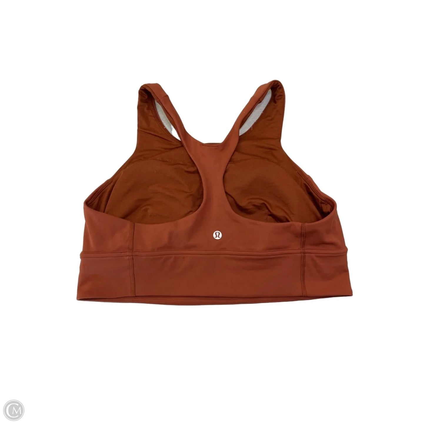Athletic Bra By Lululemon In Orange, Size: Xl