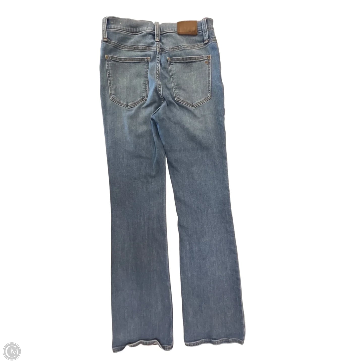 Jeans Flared By Madewell In Blue Denim, Size: 6