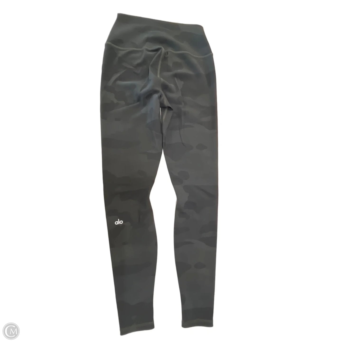 Athletic Leggings By Alo In Grey, Size: S