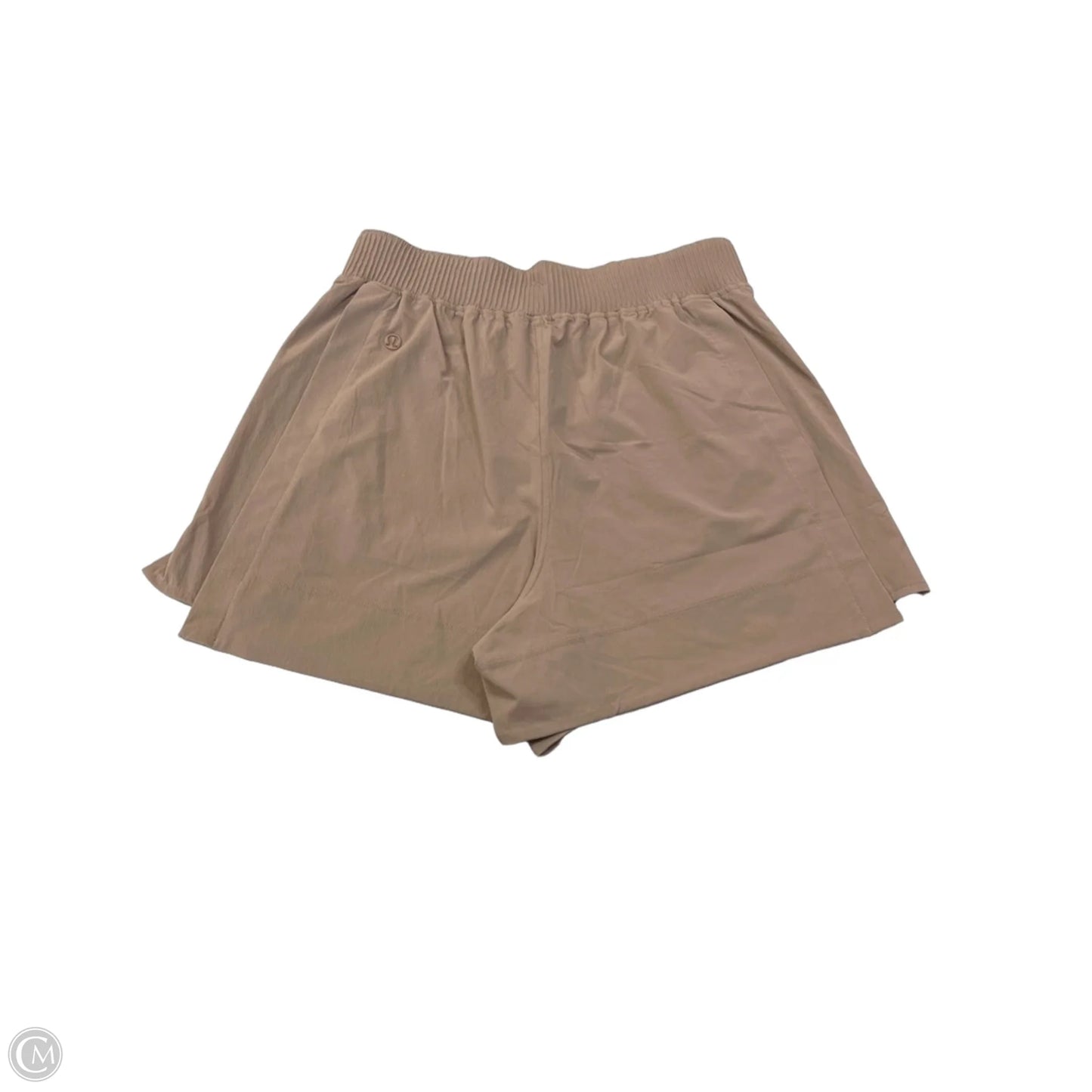 Athletic Shorts By Lululemon In Brown, Size: M