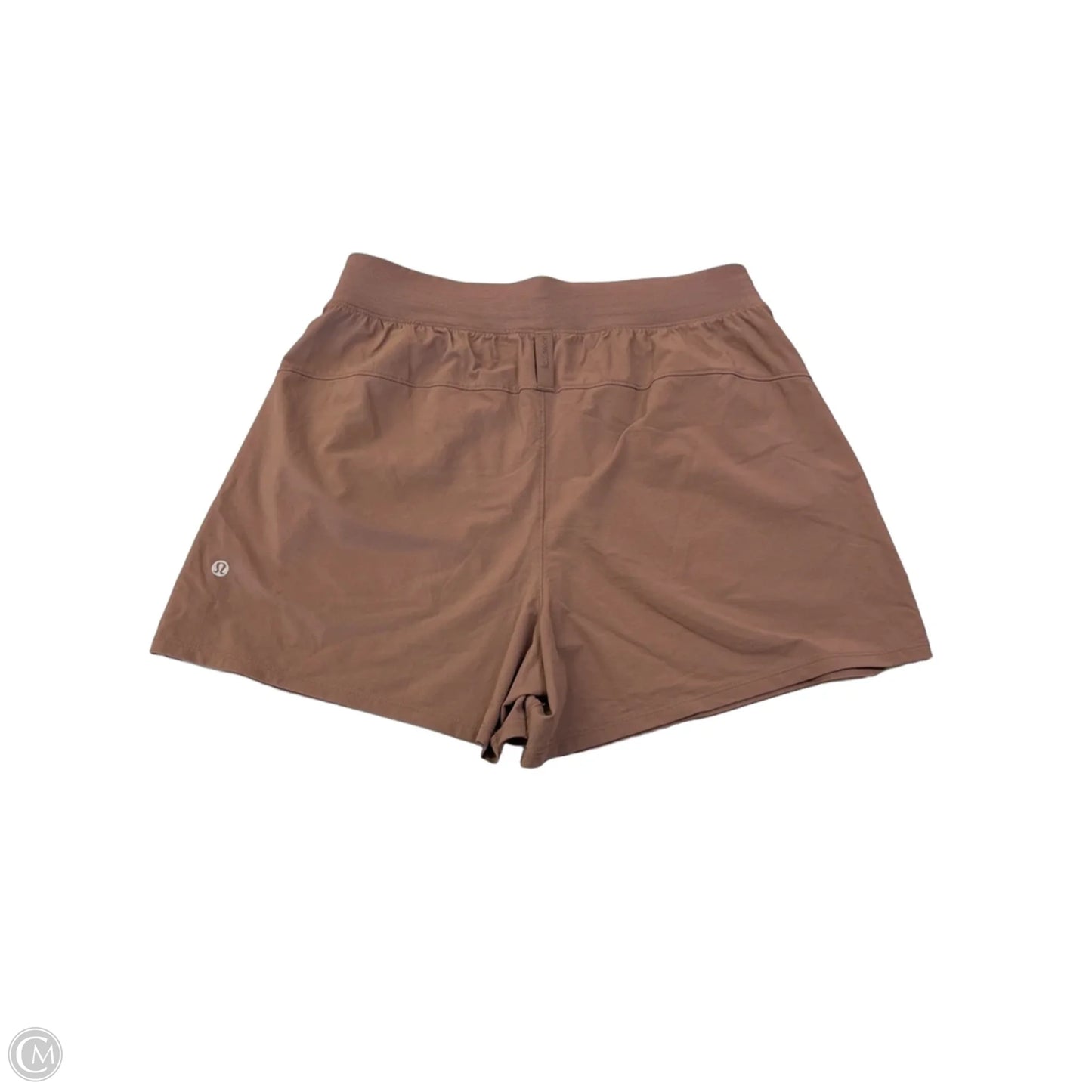 Athletic Shorts By Lululemon In Brown, Size: M