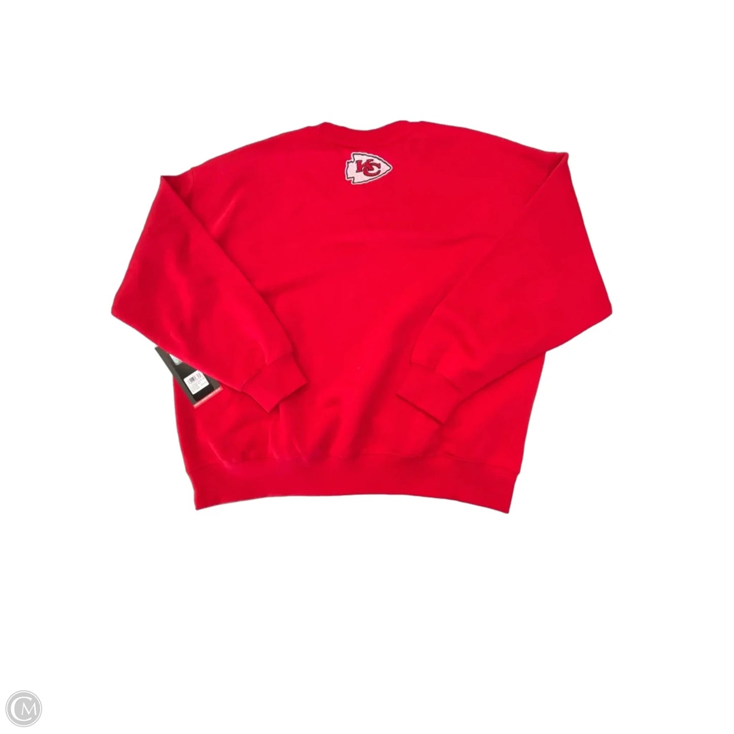 Athletic Sweatshirt Crewneck By Nfl In Red, Size: Xl