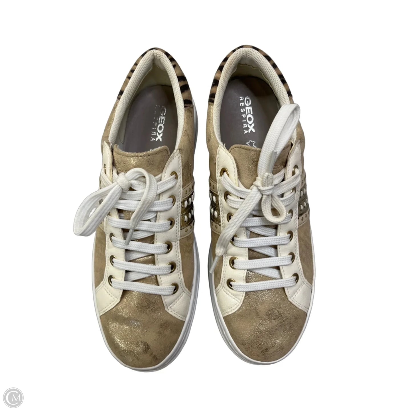 Shoes Sneakers By Geox Shoes In Gold, Size: 8