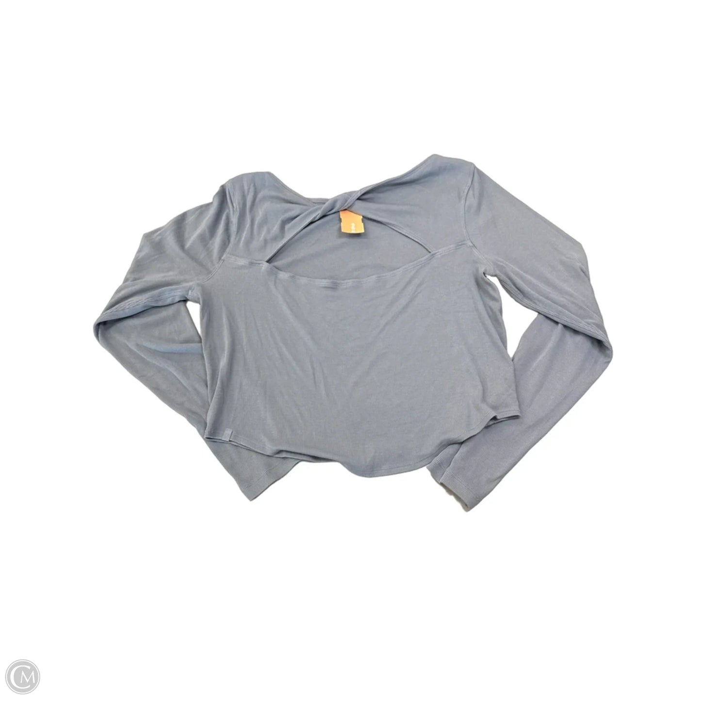 Top Long Sleeve By Lululemon In Blue, Size: L