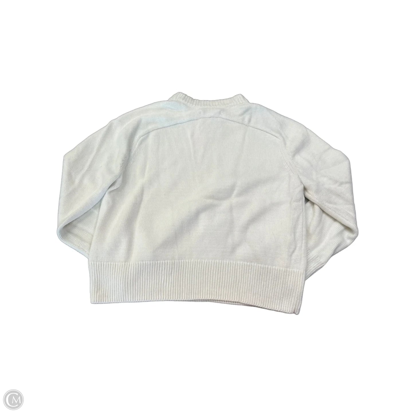 Sweater By Abercrombie And Fitch In White, Size: Xxs