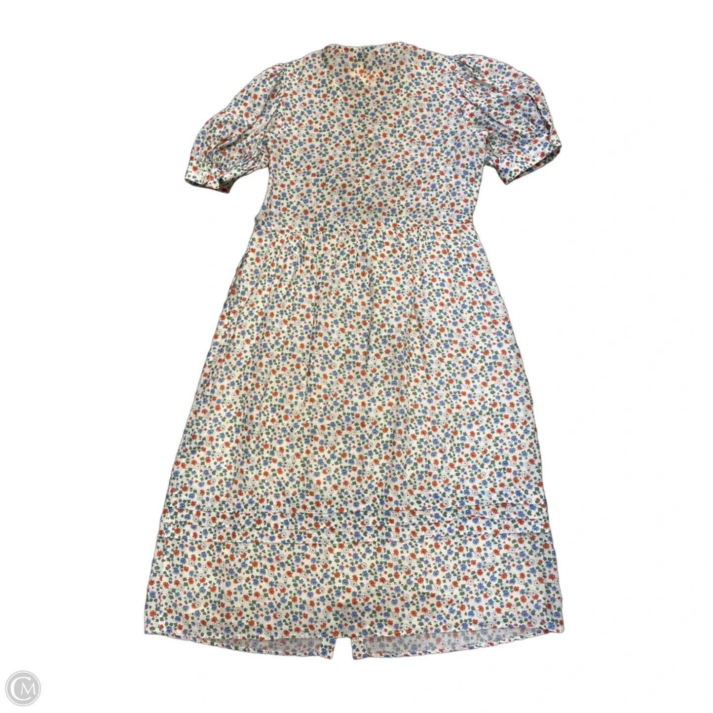Dress Casual Midi By Cma In Floral Print, Size: S