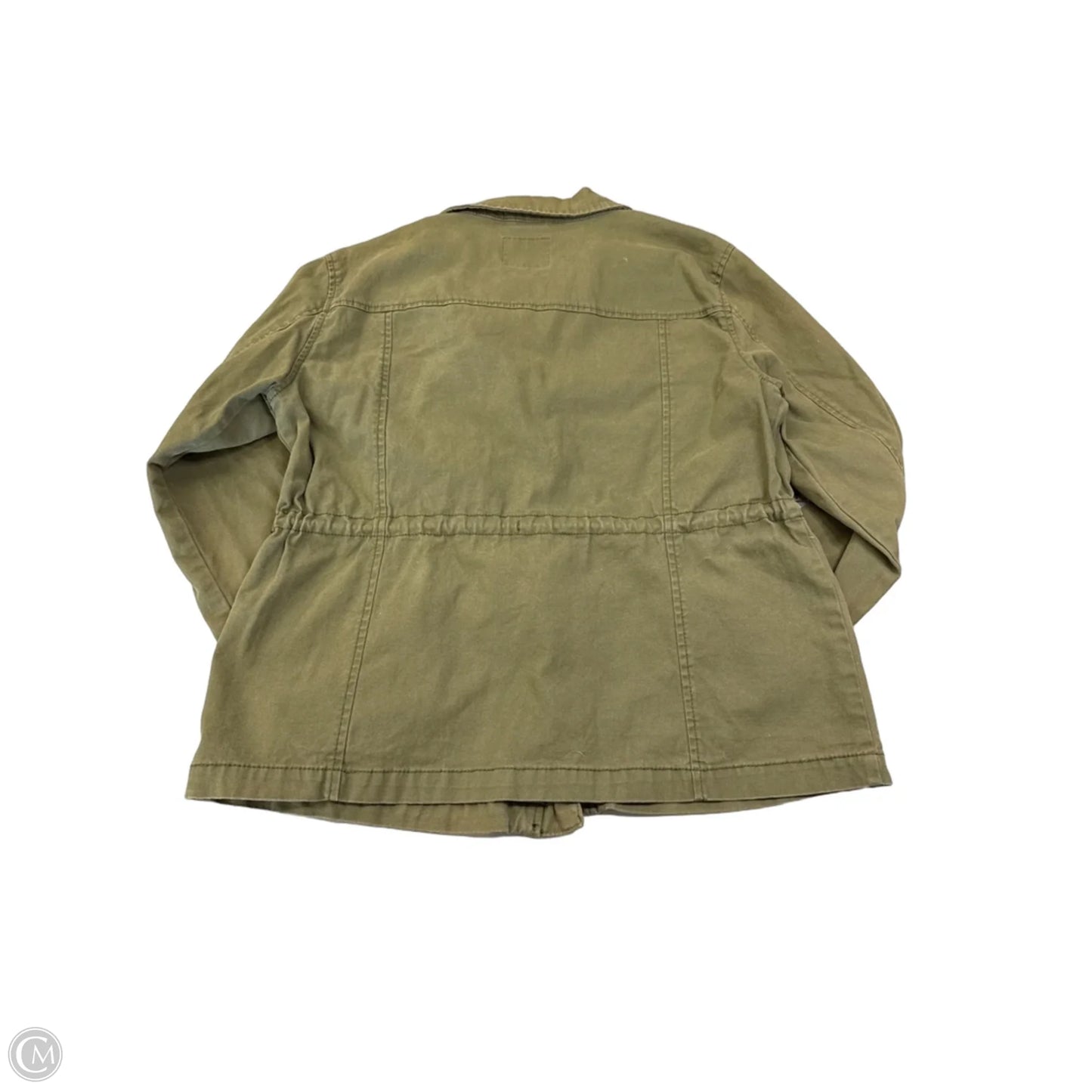 Jacket Moto By Old Navy In Green, Size: M