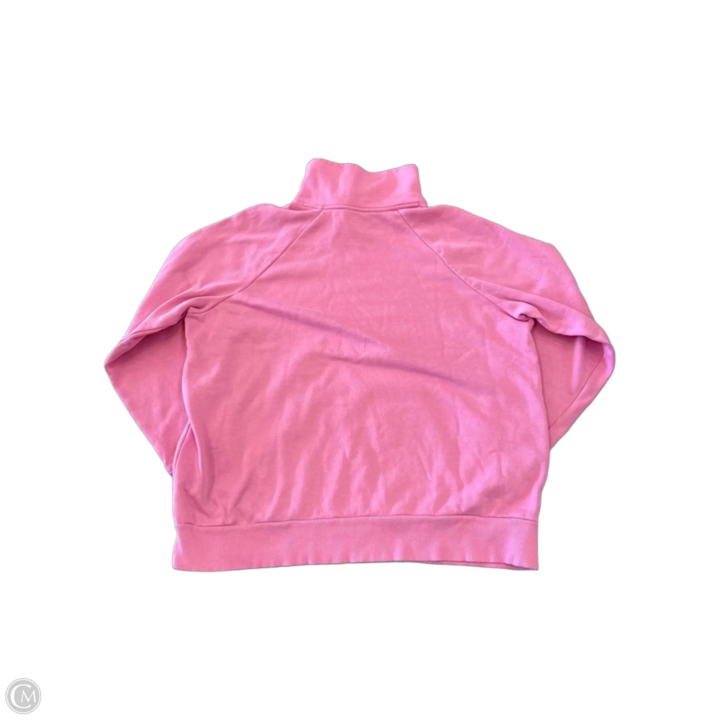 Athletic Sweatshirt Collar By Under Armour In Pink, Size: Xl