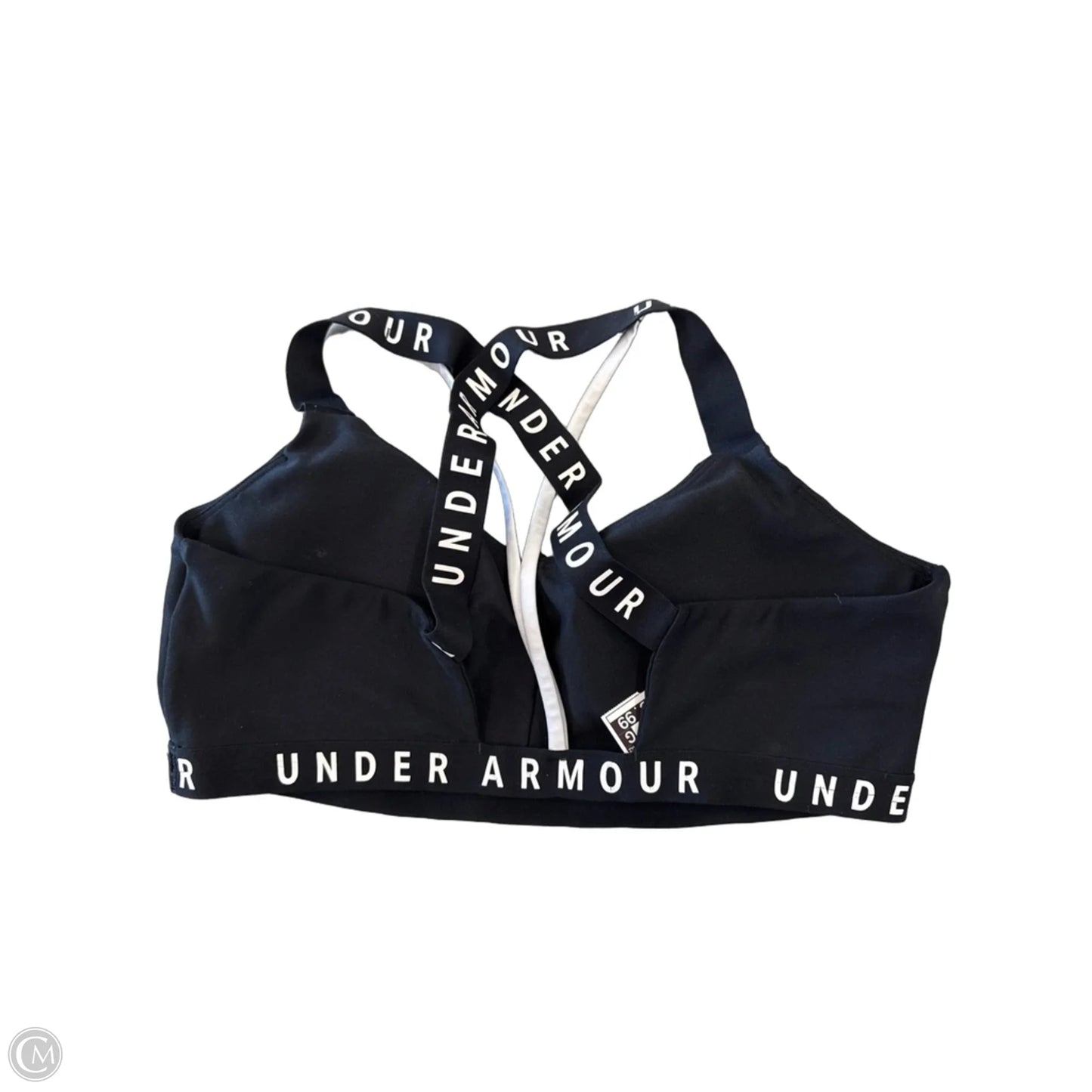 Athletic Bra By Under Armour In Black, Size: Xl