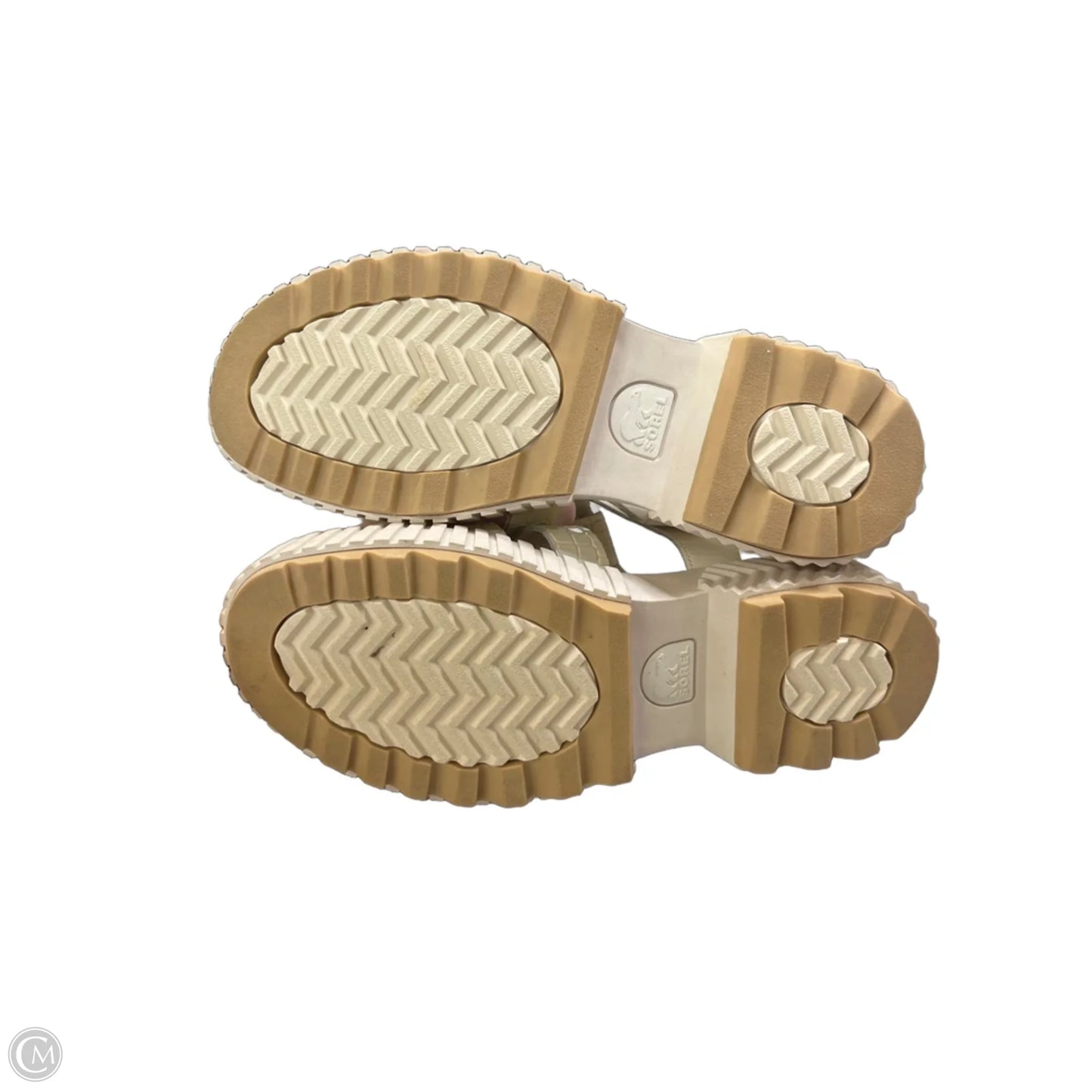 Sandals Heels Platform By Sorel In White, Size: 8