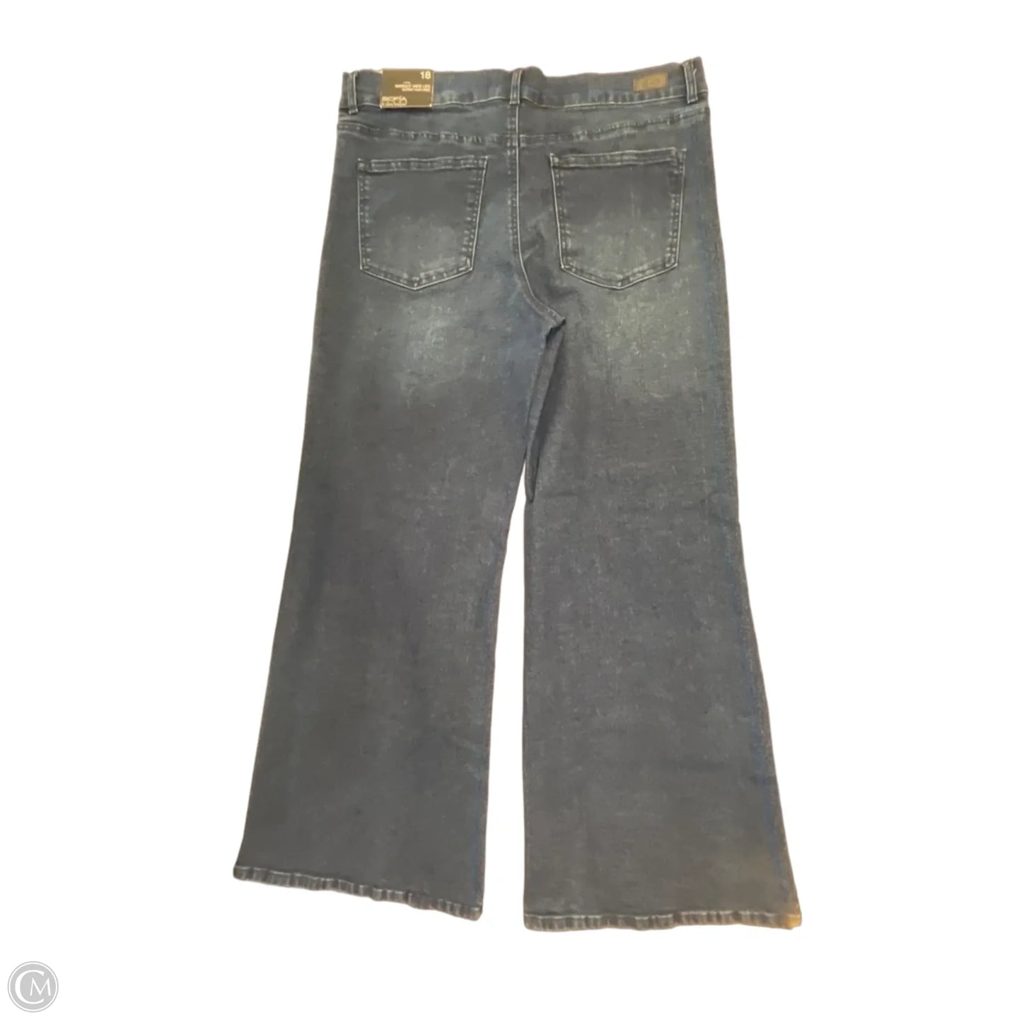 Jeans Wide Leg By Sofia By Sofia Vergara In Blue Denim, Size: 18