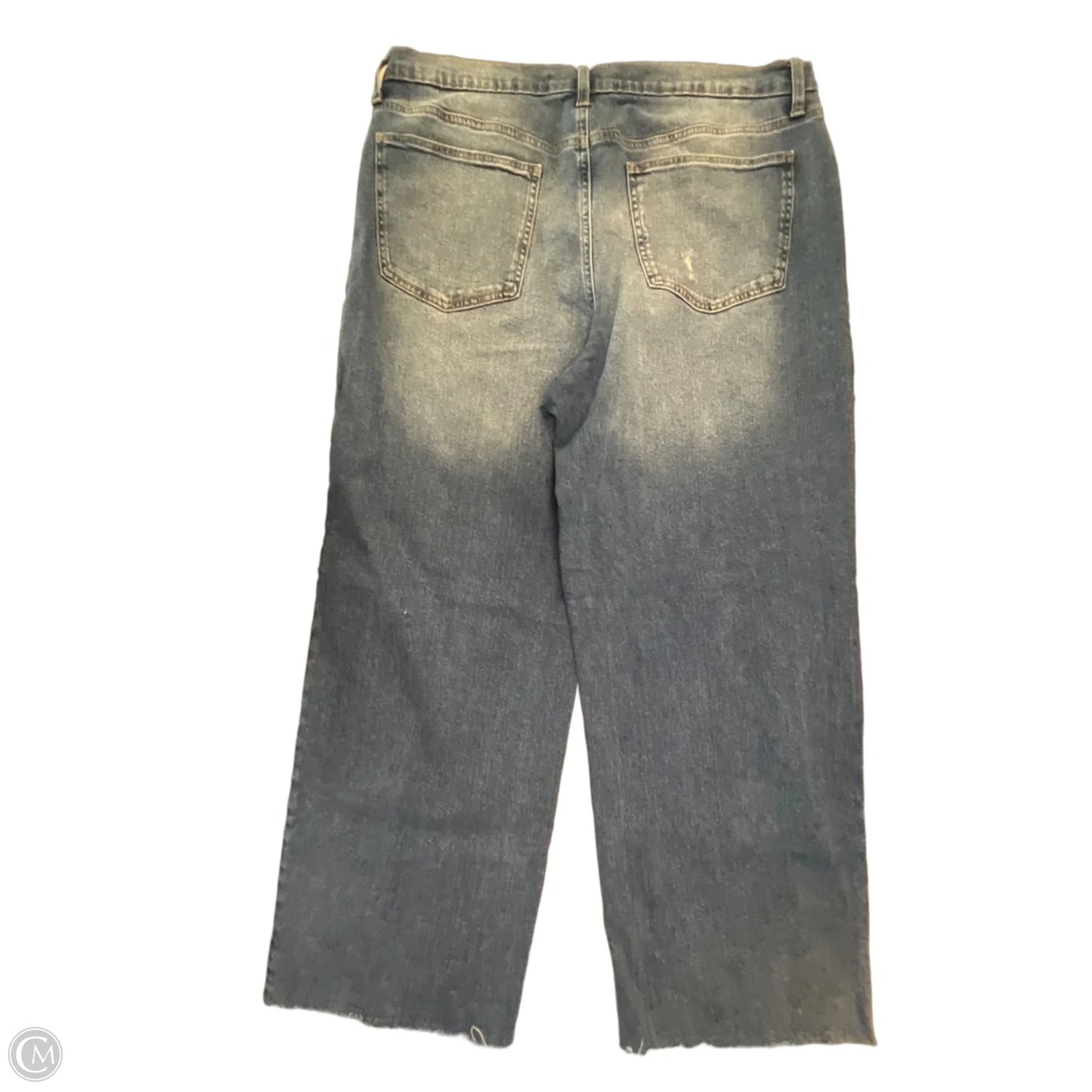 Jeans Wide Leg By Celebrity Pink In Blue Denim, Size: 20