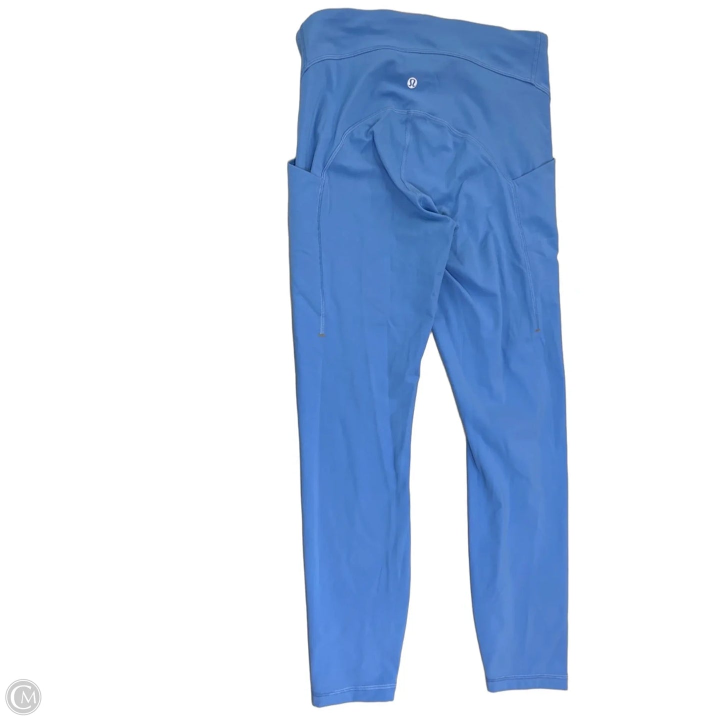 Athletic Leggings By Lululemon In Blue, Size: M
