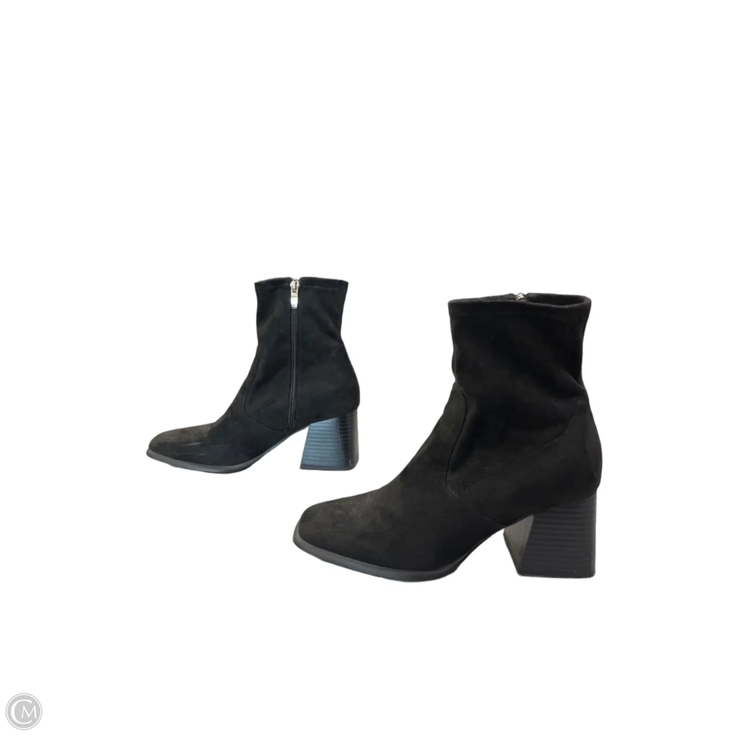Boots Ankle Heels By Marc Fisher In Black, Size: 8