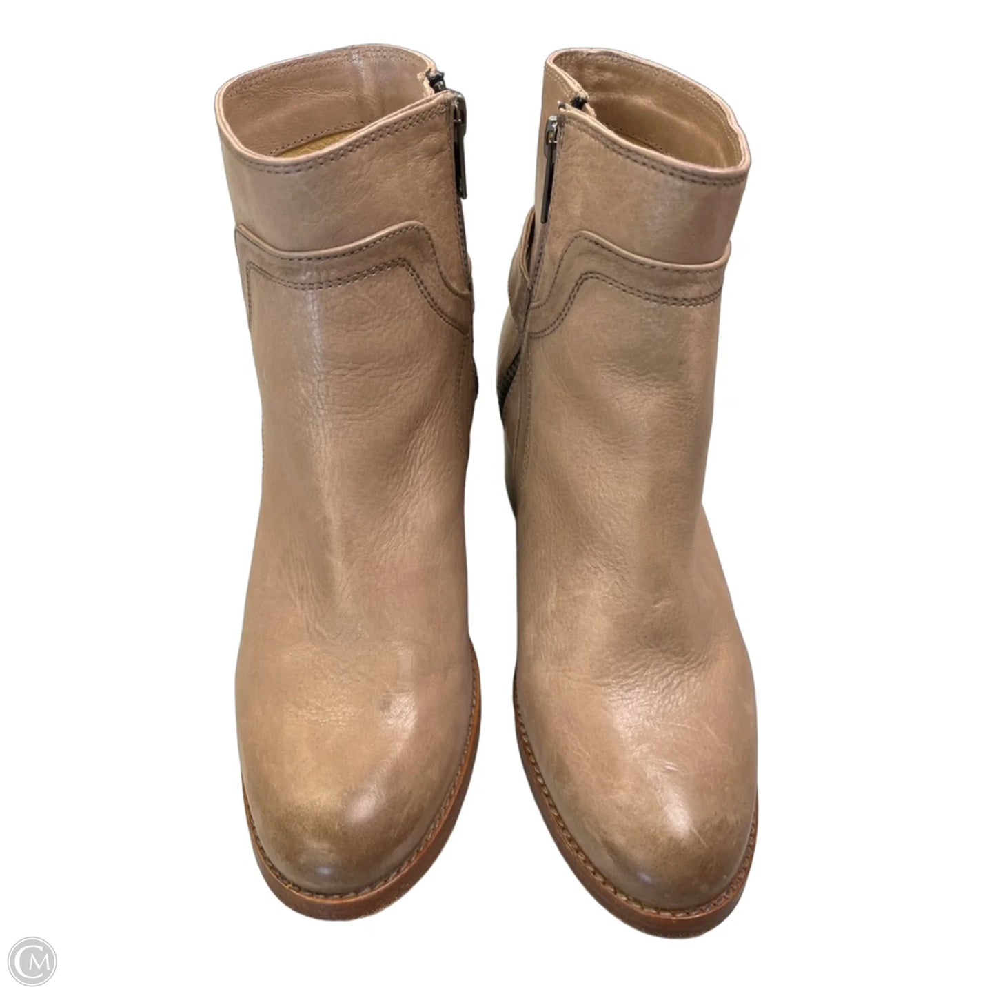 Boots Designer By Frye In Brown, Size: 6.5