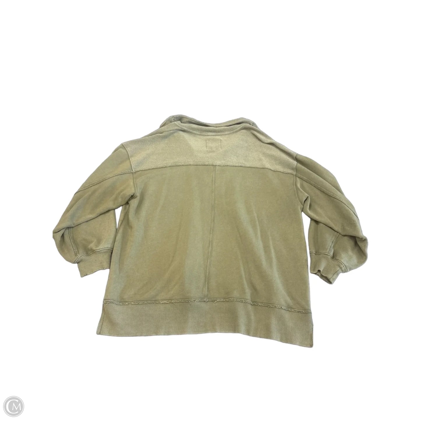 Top Long Sleeve By Aerie In Green, Size: L