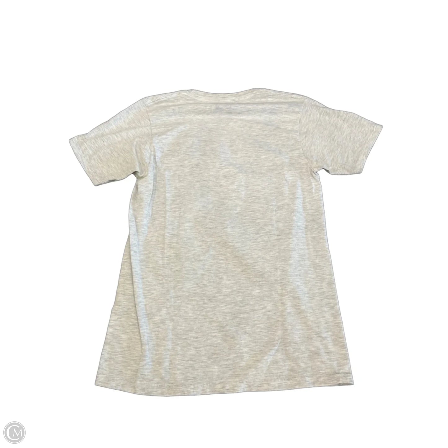 Top Short Sleeve By Clothes Mentor In Grey, Size: S