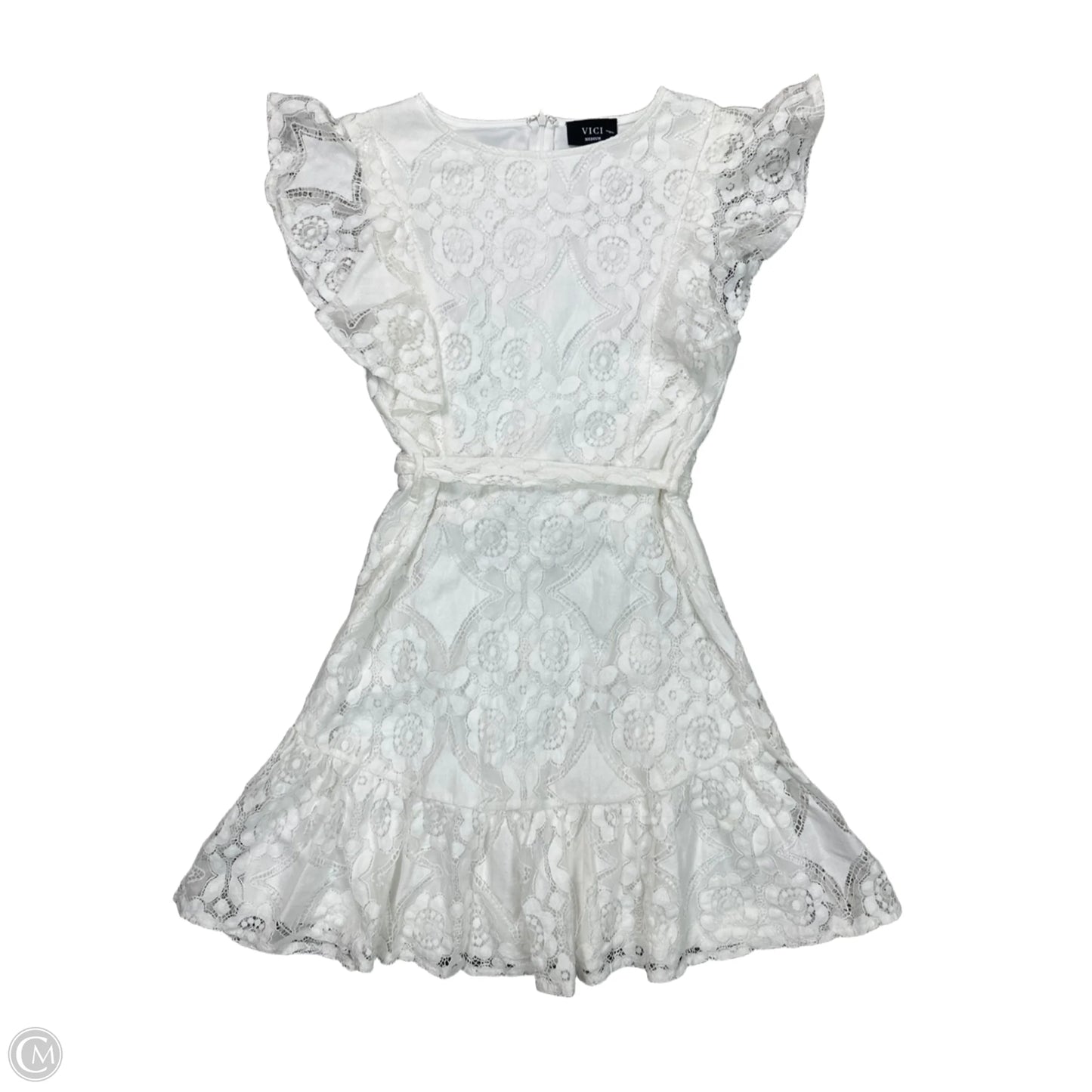 Dress Casual Short By Vici In White, Size: M