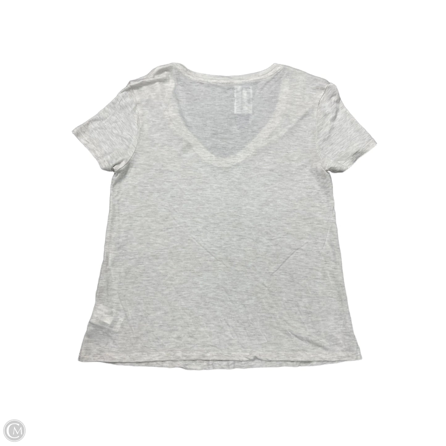 Top Short Sleeve Basic By Express In Cream, Size: Xs